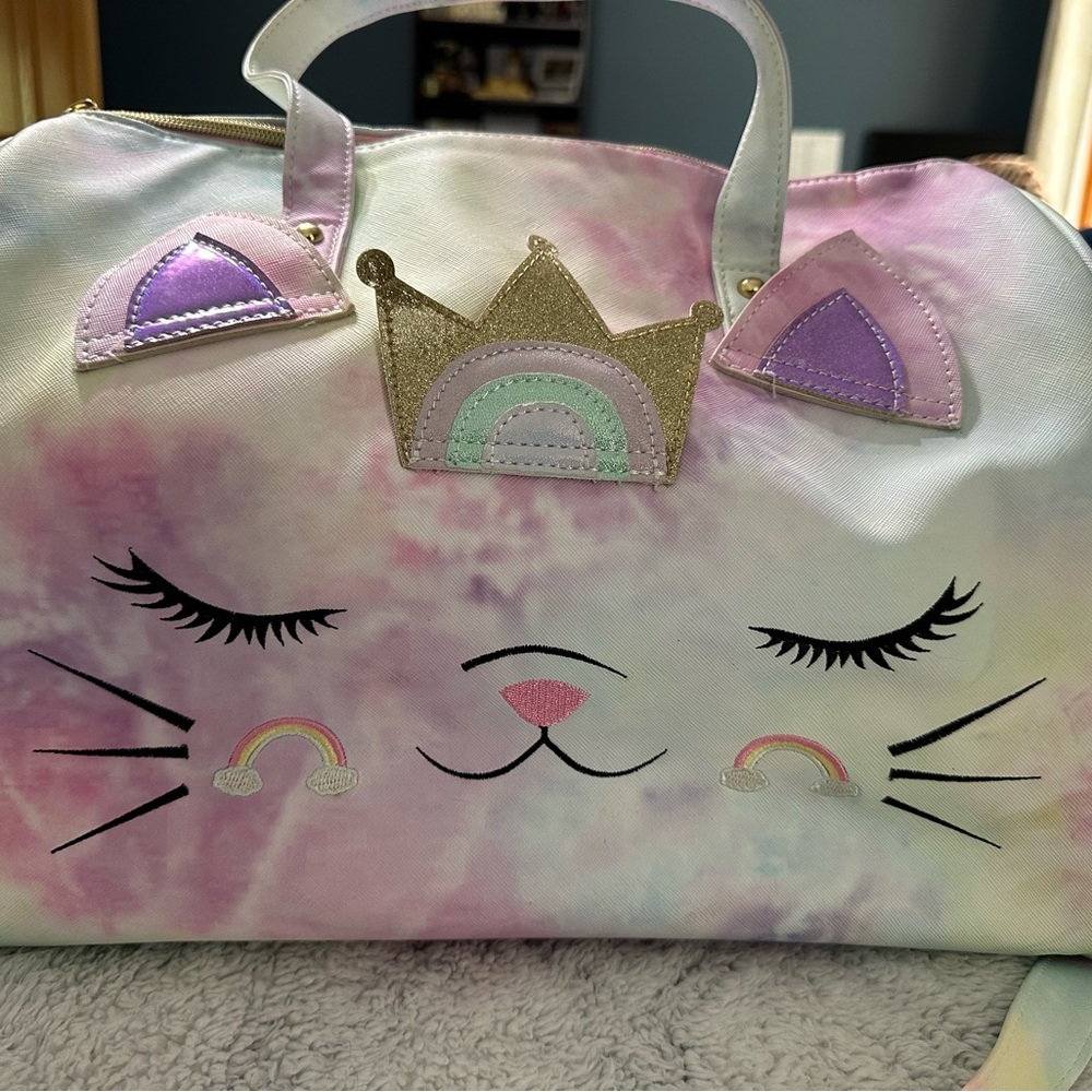Rainbow Kitty Weekender Bag